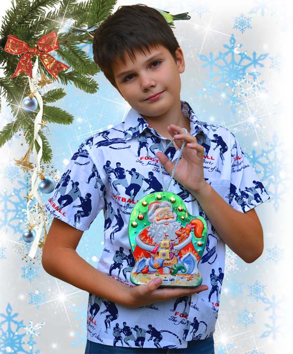 Рукавичка Деда Мороза, жесть, Вес 450 гр., 390 руб. НОВОГОДНИЕ ПОДАРКИ 2017