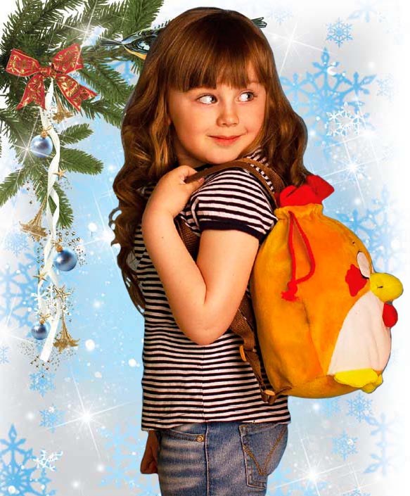 Кругляш (рюкзак),мягкая игрушка,Вес 1200 гр., 990р. НОВОГОДНИЕ ПОДАРКИ 2017