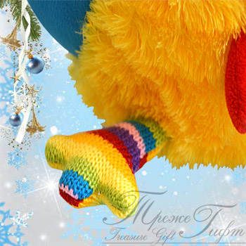 Меломаш, мягкая игрушка, Вес 700 гр., 790 руб.. НОВОГОДНИЕ ПОДАРКИ 2017