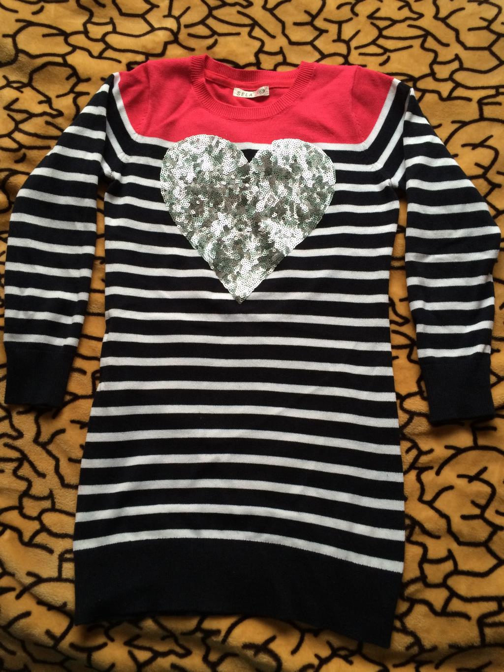 Платье-Туника Sela р.6-7. Пристрой д/д одежда