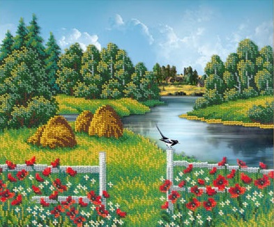 Картины из бисера