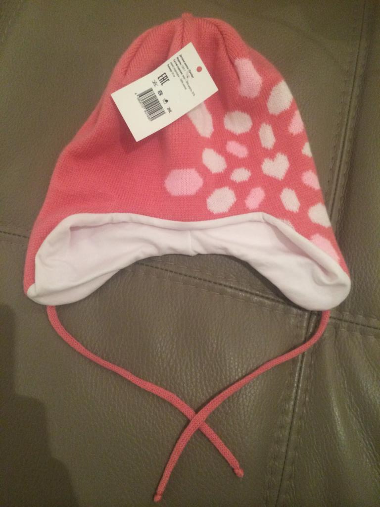 шапка Призер, 54 см (см описание). Детская одежда НОВАЯ