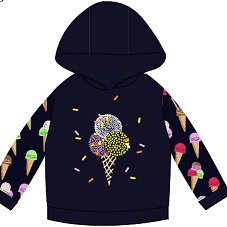 Толстовка	Футерс лайкрой	темно-синий /мороженки	20. 