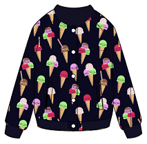 Бомбер	Футерс лайкрой	темно-синий /мороженки	20630. 