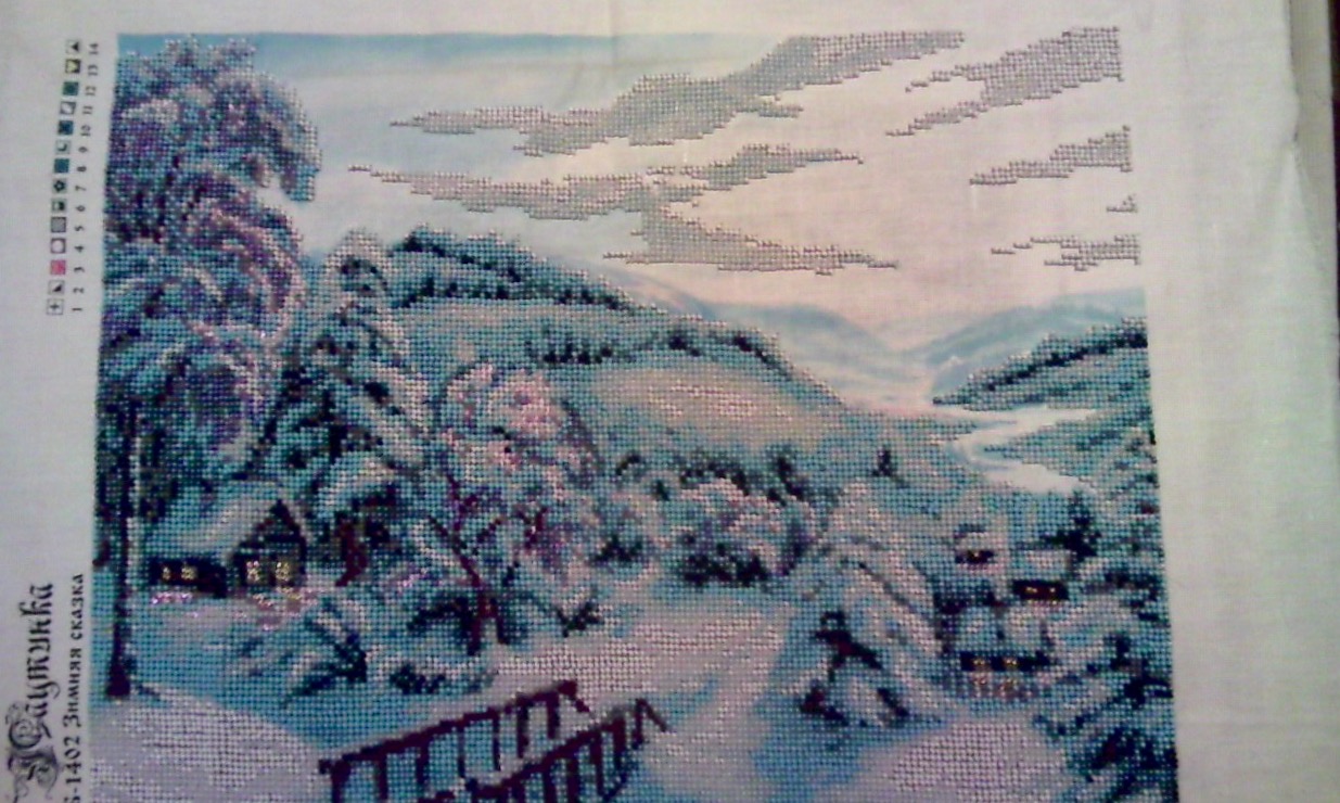 моя вышивка