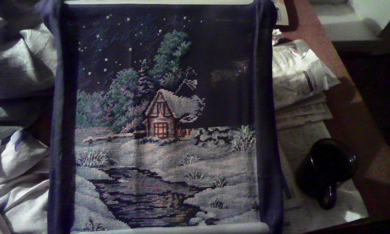 моя вышивка