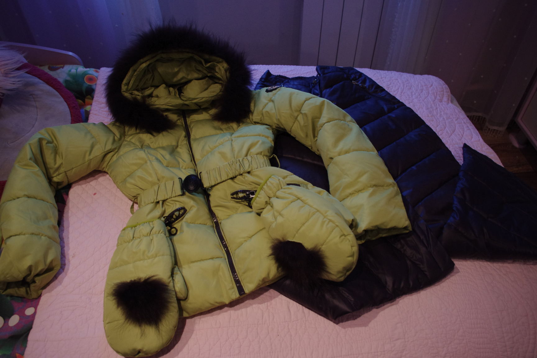 пуховый комплект -146-1500. ОДЕЖДА ДЕВОЧКЕ 146 РОСТ