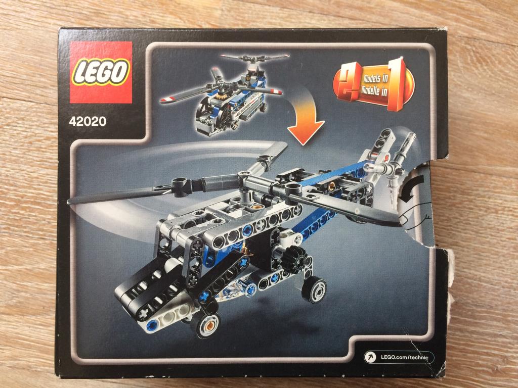 лего Техник двухроторный 2в1 (см описание). Игрушки б/у