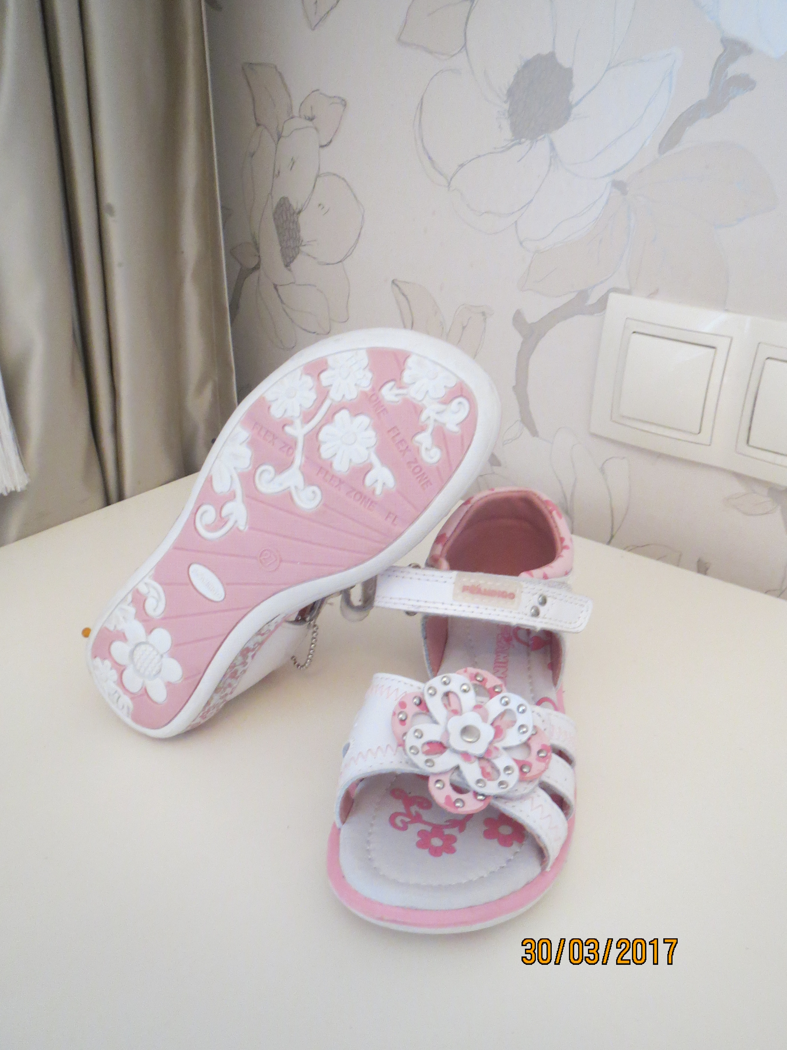 Фламинго новые босоножки д\д с утепл раз. 27. Обувь