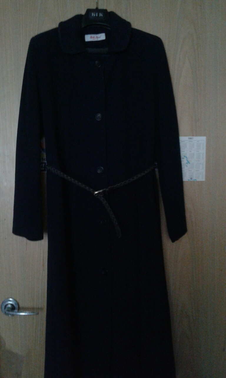 Пальто шерсть р.46 на 165см. _б/у одежда, обувь взрослая