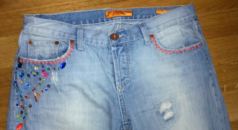 Джинсы, брюки