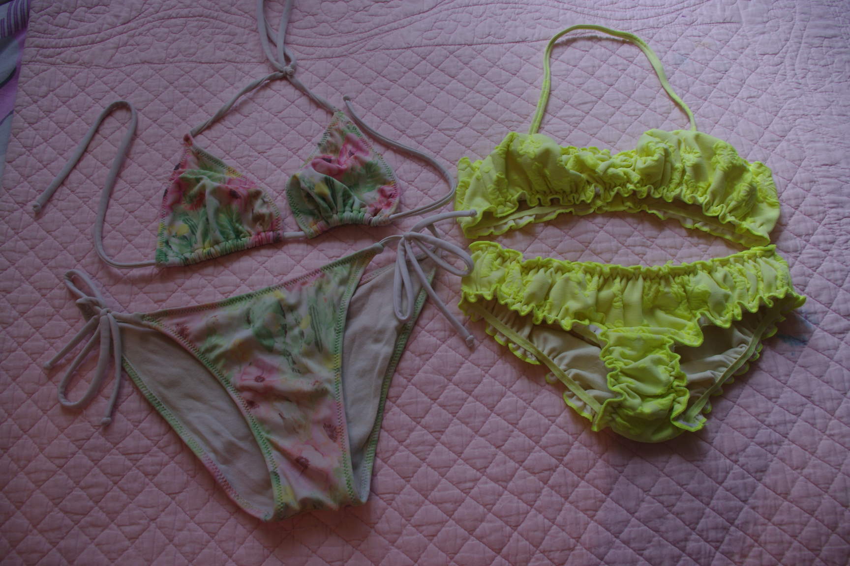 купальники италия 2 штуки-140-300. ЗАБРАЛИ