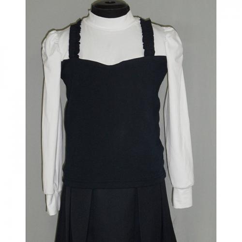 2-626 белый с синим. школа