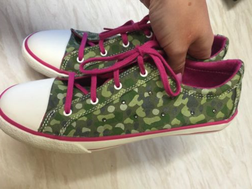 Кеды Clarks 34-35 (Аллю). девочки