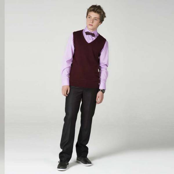 Пакет бордовой формы 164-170-176 д/м (Аллю). 164-170-176