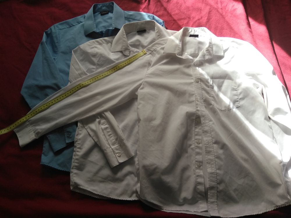 Три рубашки Next - 600 рублей. 158-164