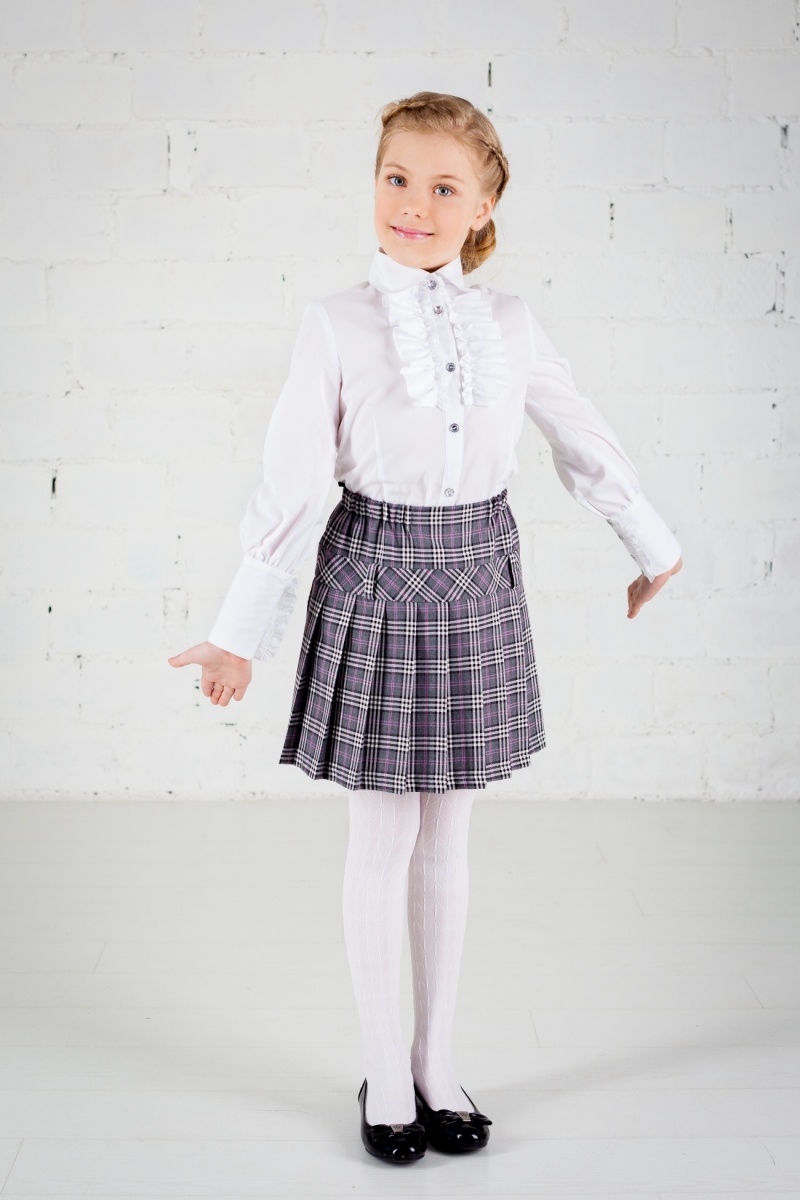 Новая серая юбка Инфанта 146 -76. 146