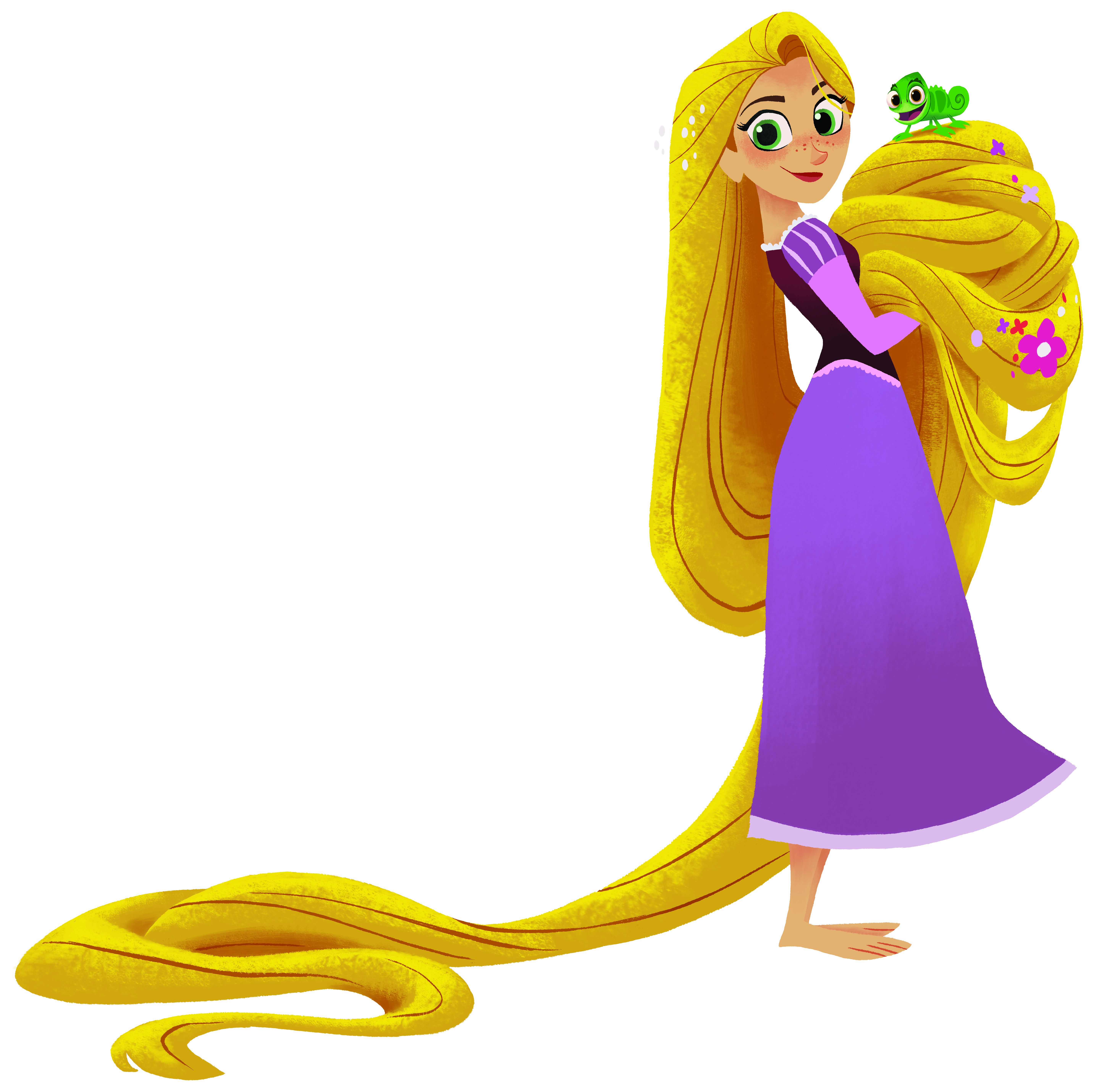 У какой принцессы были самые длинные волосы