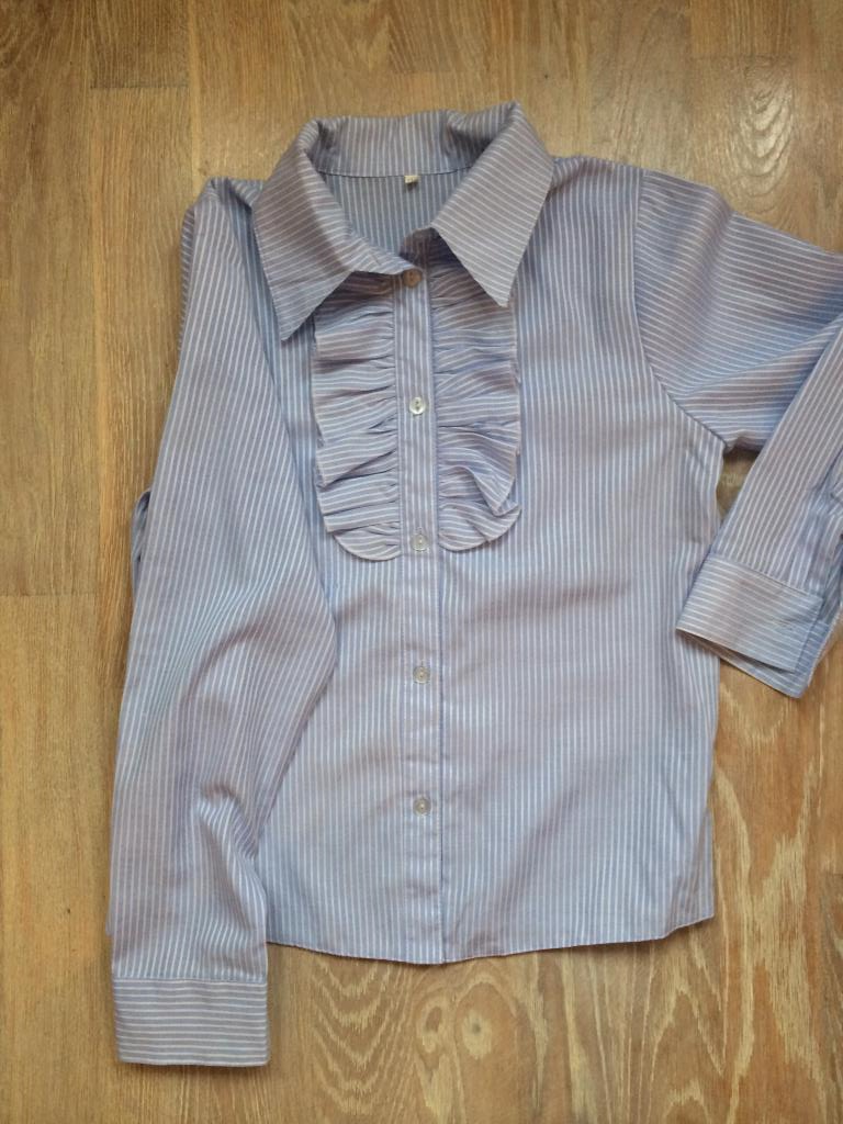 голубая рубашка р158. я-Отдала с 01.06.2019