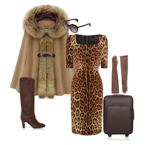 Путешествие гламур . Коллажи 