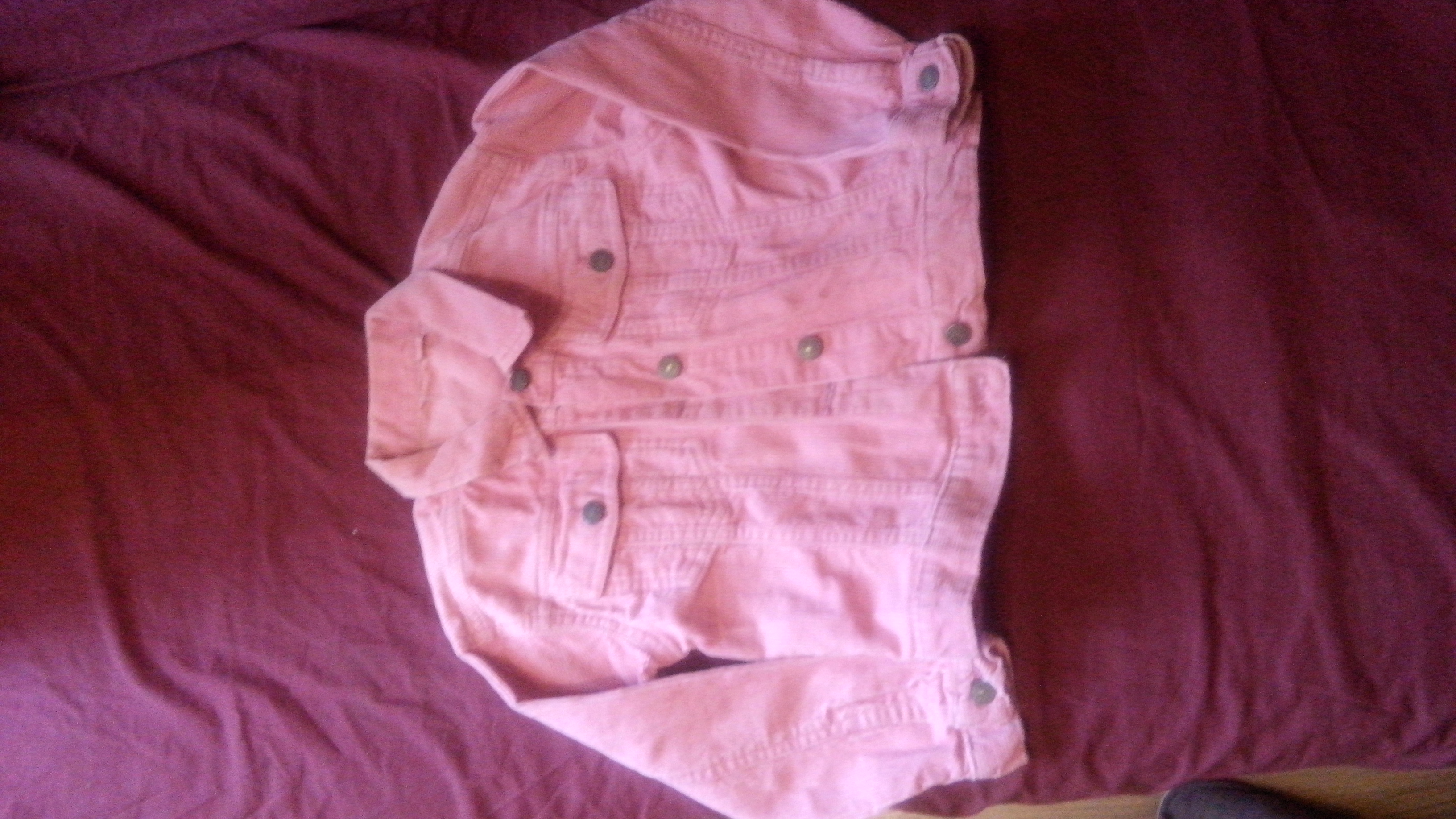 вельветовая джинсовка. детское