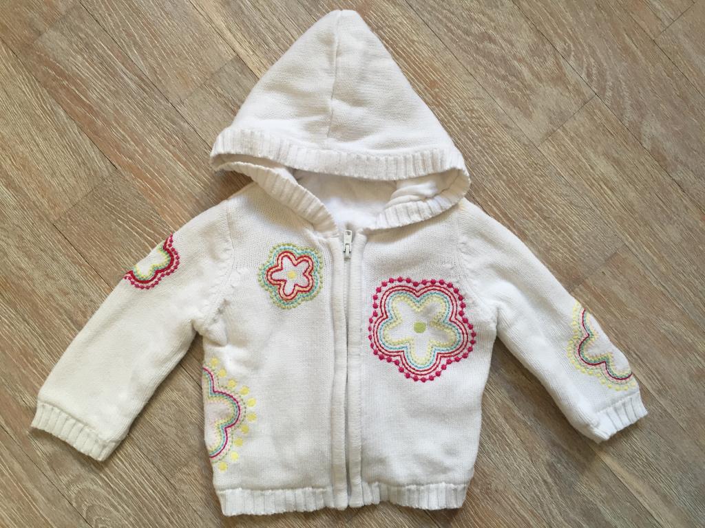 Вязаная кофта на 6-9мес. я-Отдала с 01.06.2019