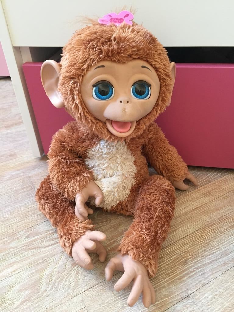 Интерактивная обезьянка, экв4000. Игрушки б/у