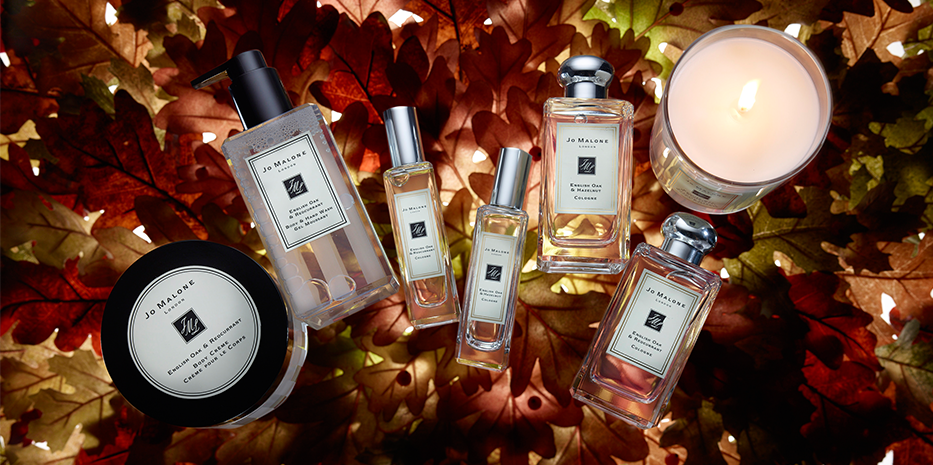 Ароматы на осень. Духи Jo Malone Oak. Jo Malone English Oak & Redcurrant. Essence Jo Malone. Аромат осени.