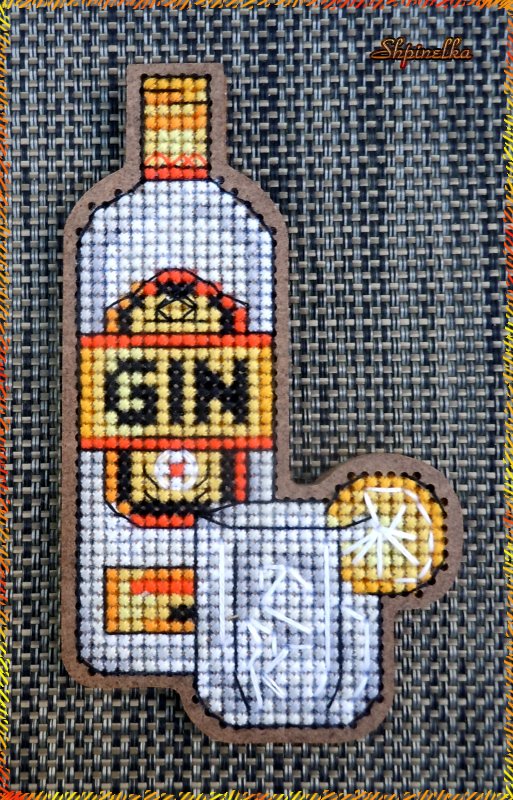 Мини Бар - Джин - Дивная вишня. Мои работы