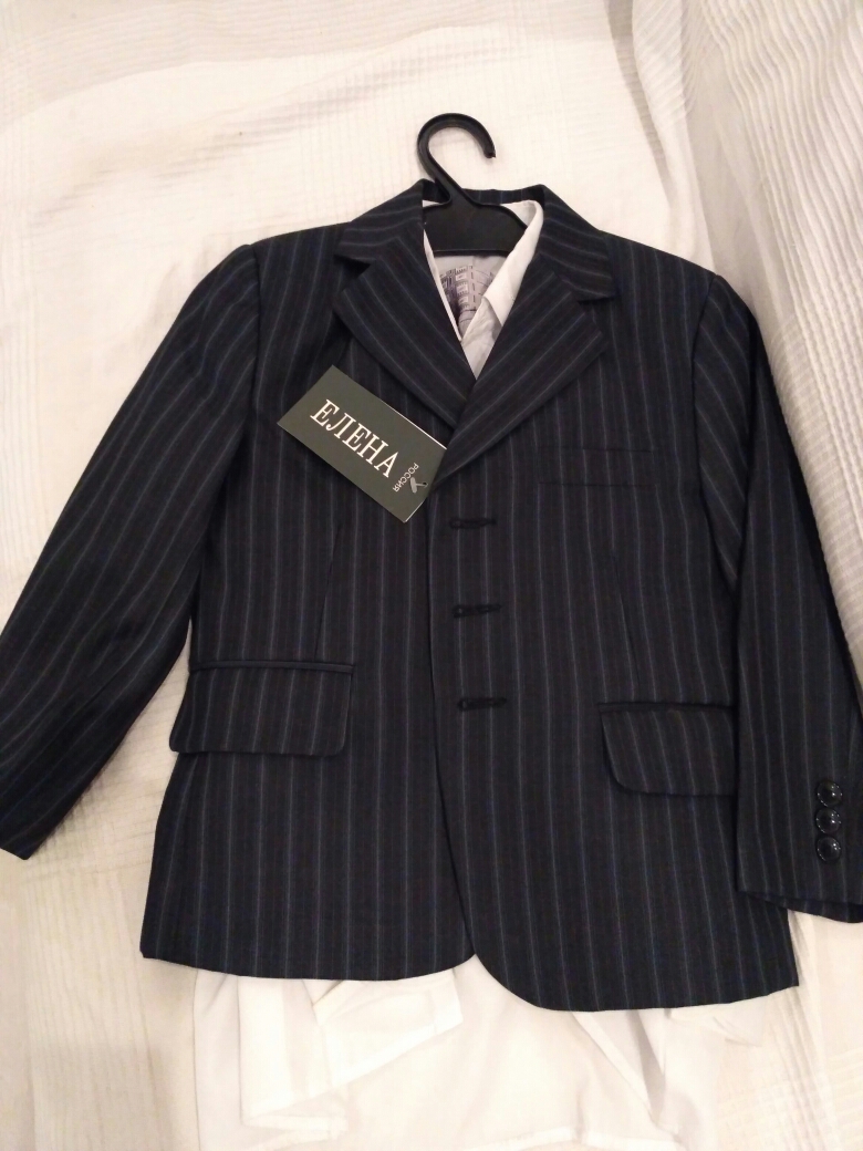 костюм Елена - пиджак, жилет, брюки, 1200 р. 116