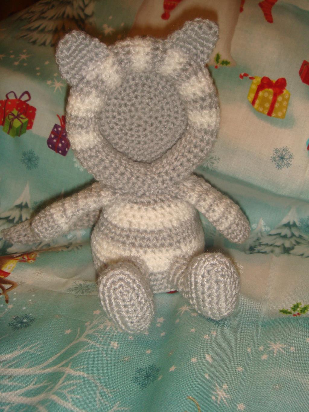 фоторамка котик. Новый год. Подарки