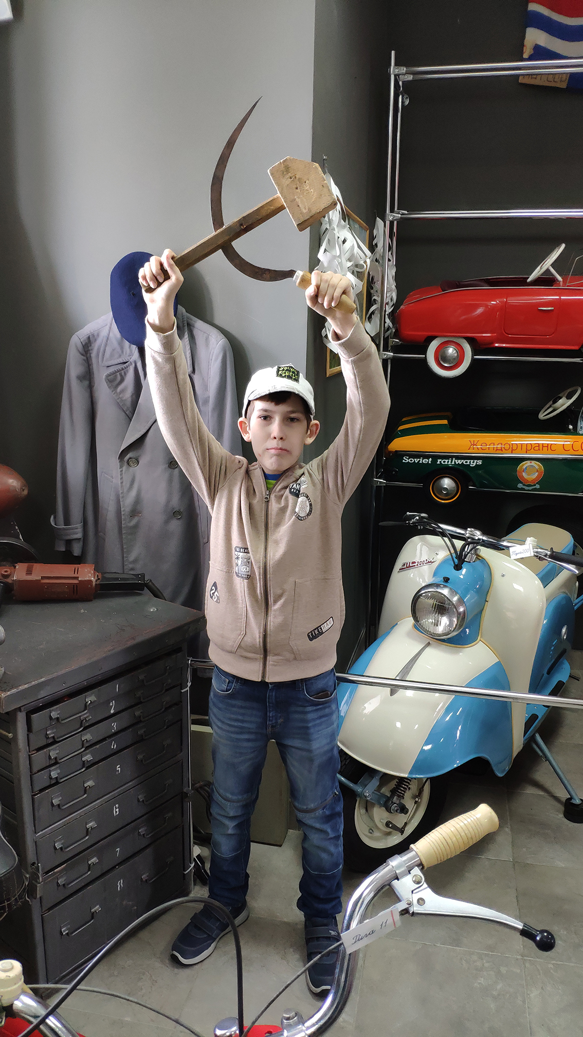 в музее СССР. Поездка в Сочи-2019