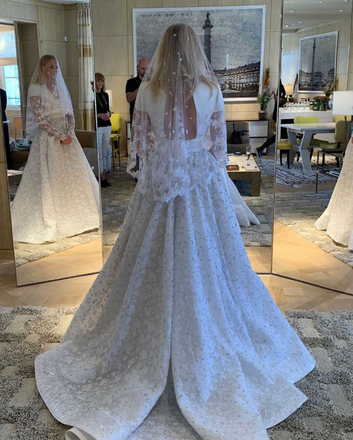 Софи Тёрнер свадебное платье