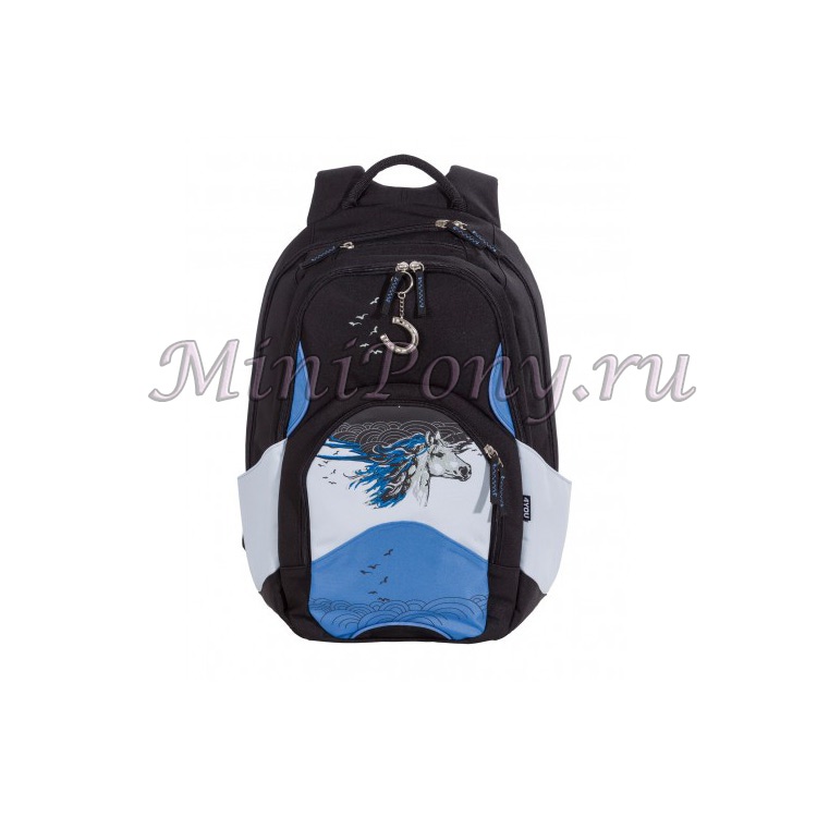 Школьный рюкзак 4YOU Flow 'Лошади'. Детское - разное