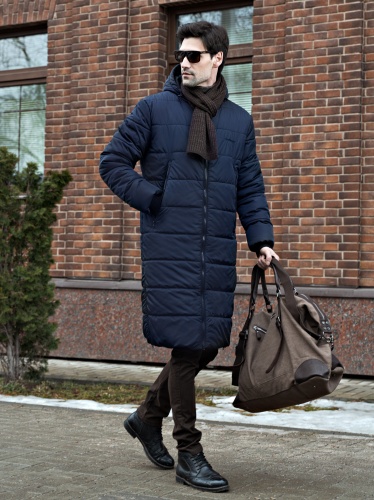 Куртка мужская зимняя «Марсель»,navy. Мужское