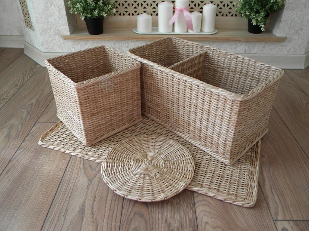 Корзины для ванной комнаты