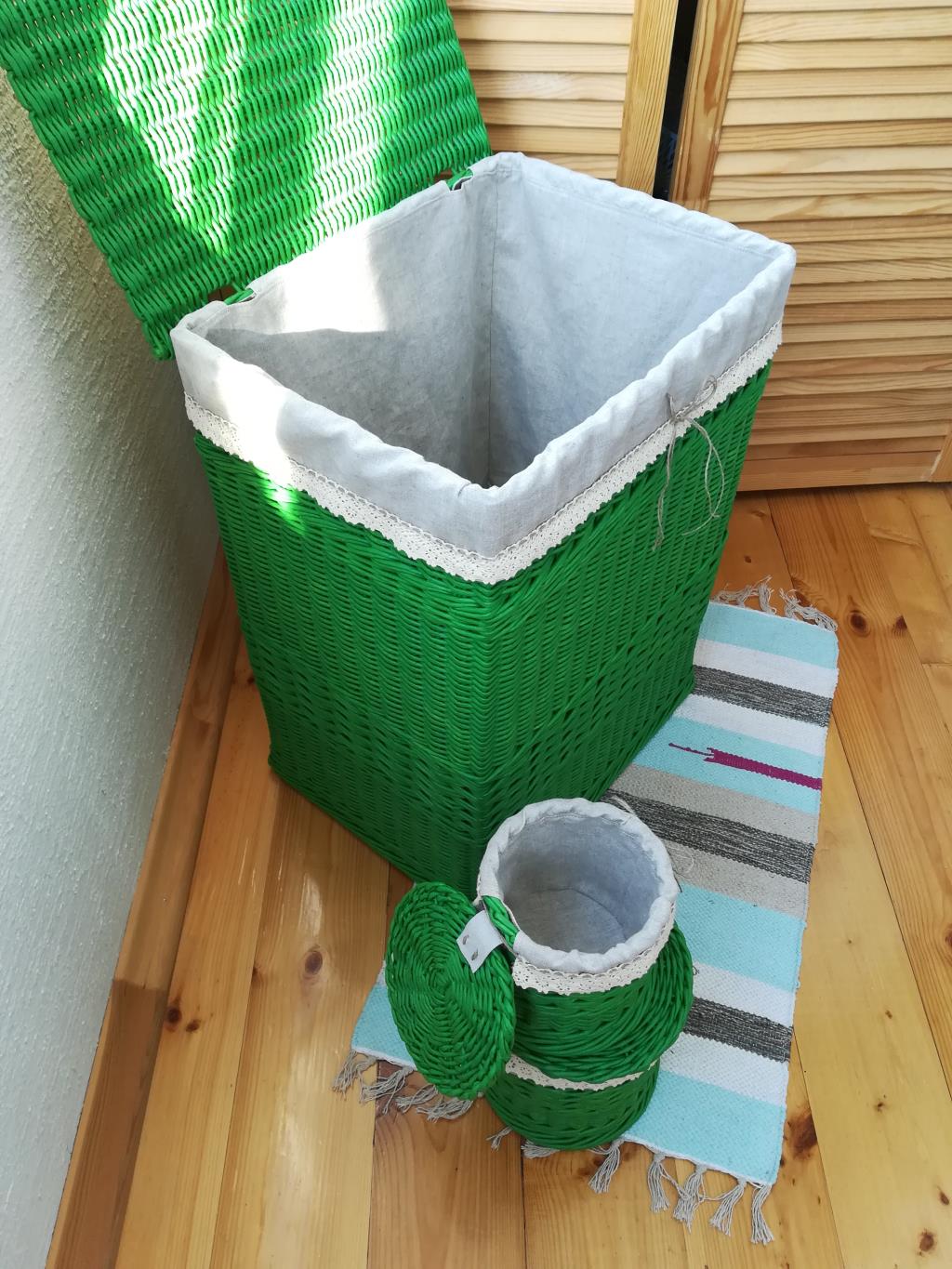 Корзины для ванной комнаты