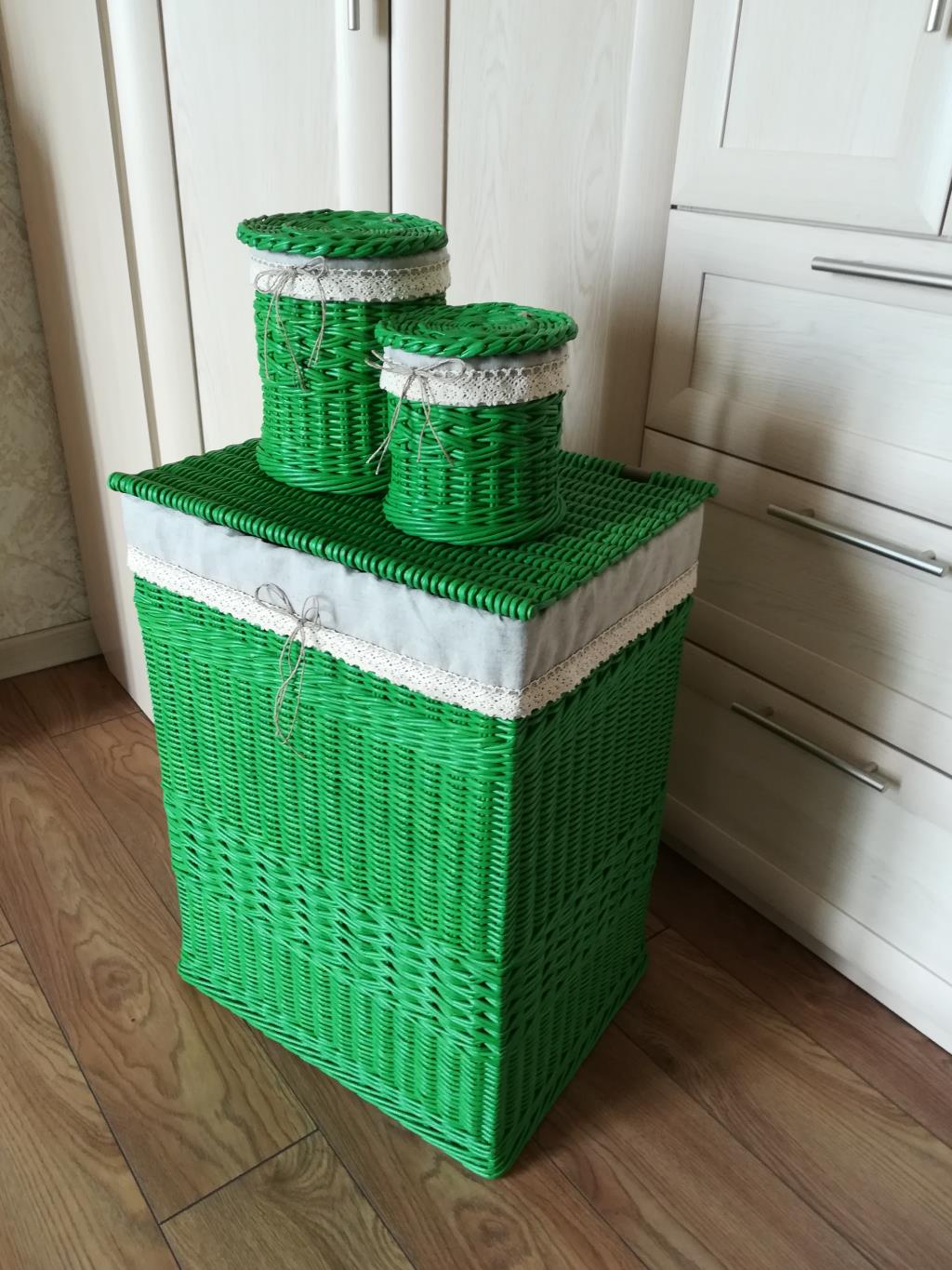 Корзины для ванной комнаты