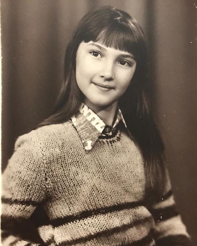 Лера Кудрявцева в детстве
