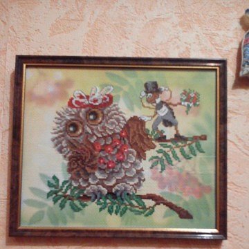 тайный поклонник. вышивка