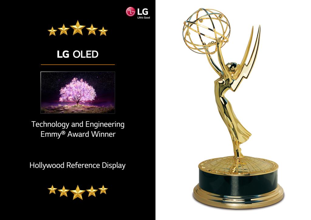 Телевизоры lg oled удостоены награды на ежегодной 72-й премии technology & engineering emmy® awards