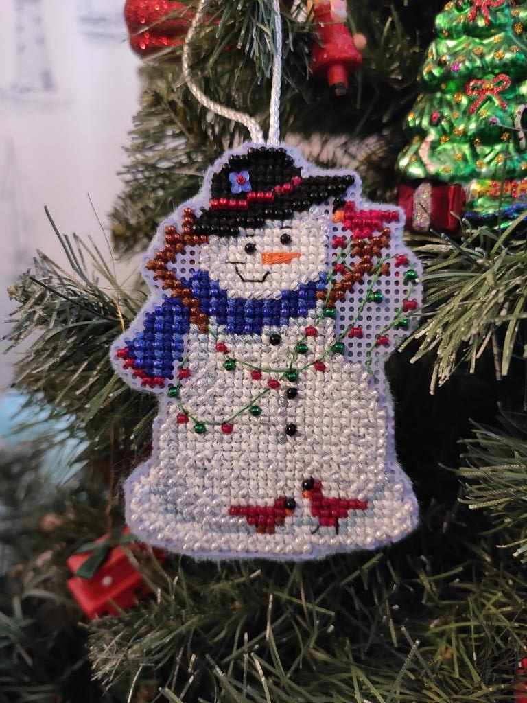 Снеговик от Mill Hill. 2020