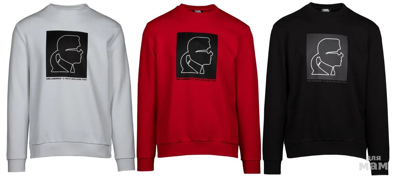60)KARL LAGERFELD    SWEAT CREWNECK    705078    . 