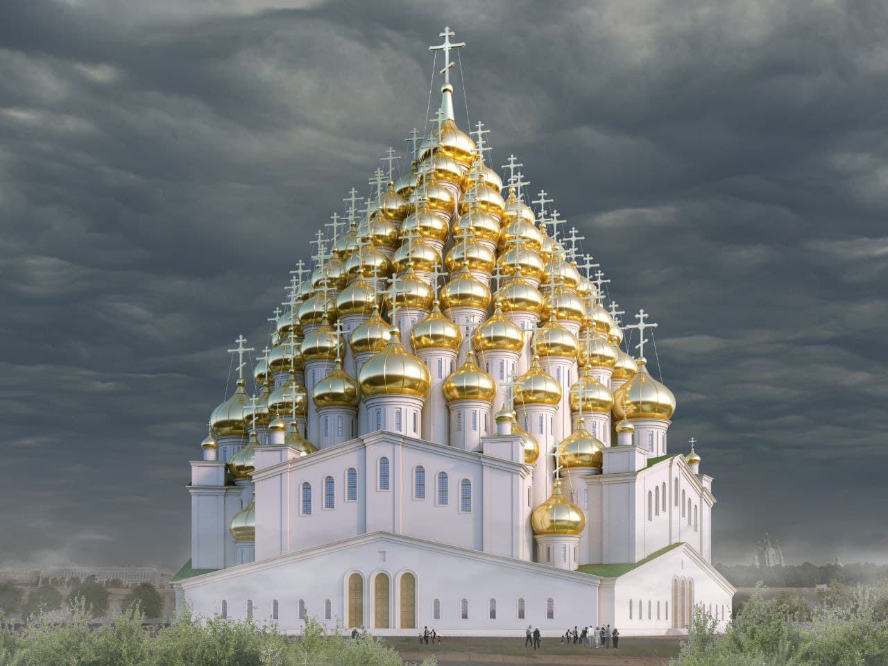 Храм на Охтинском мысу