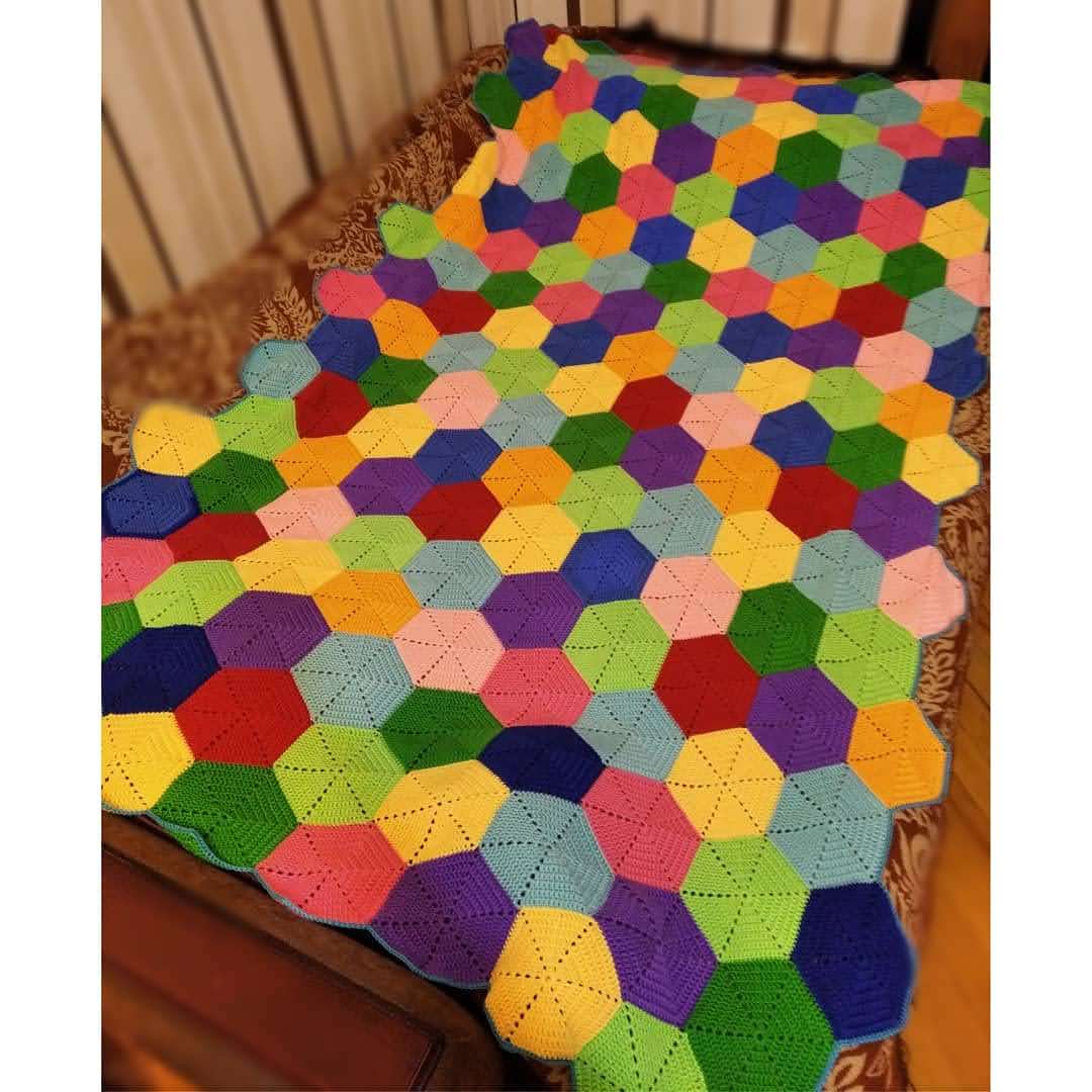 Плед 1. Рукодельное