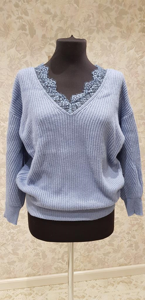 ViCOLO джемпер голубой р.44  цена 1000=. 3 - Комиссионка взрослая