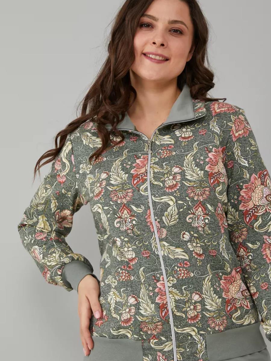 Толстовка на молнии  56/58. ПИАР