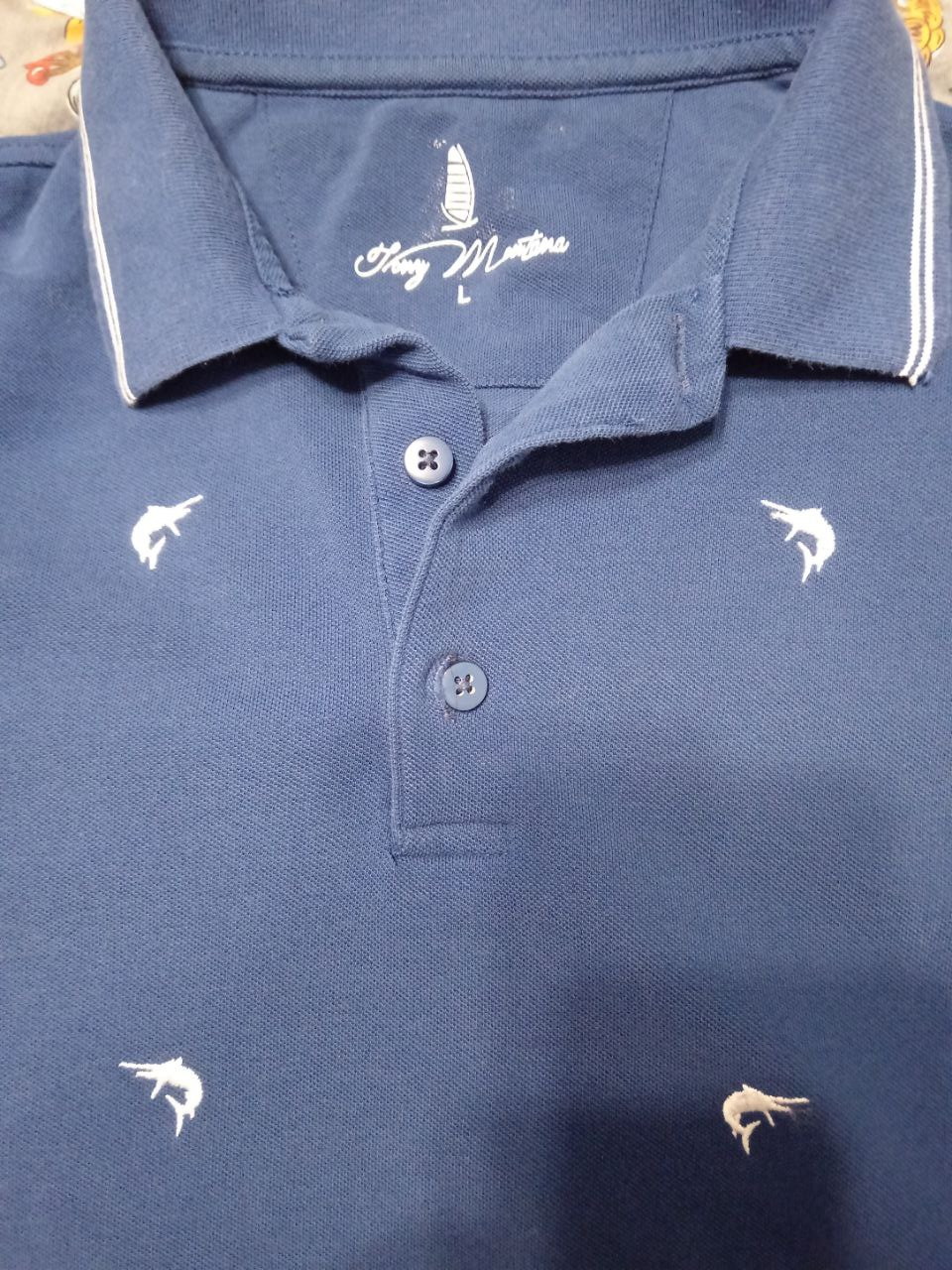 TONY MONTANA L(50) Синяя. Пристроено