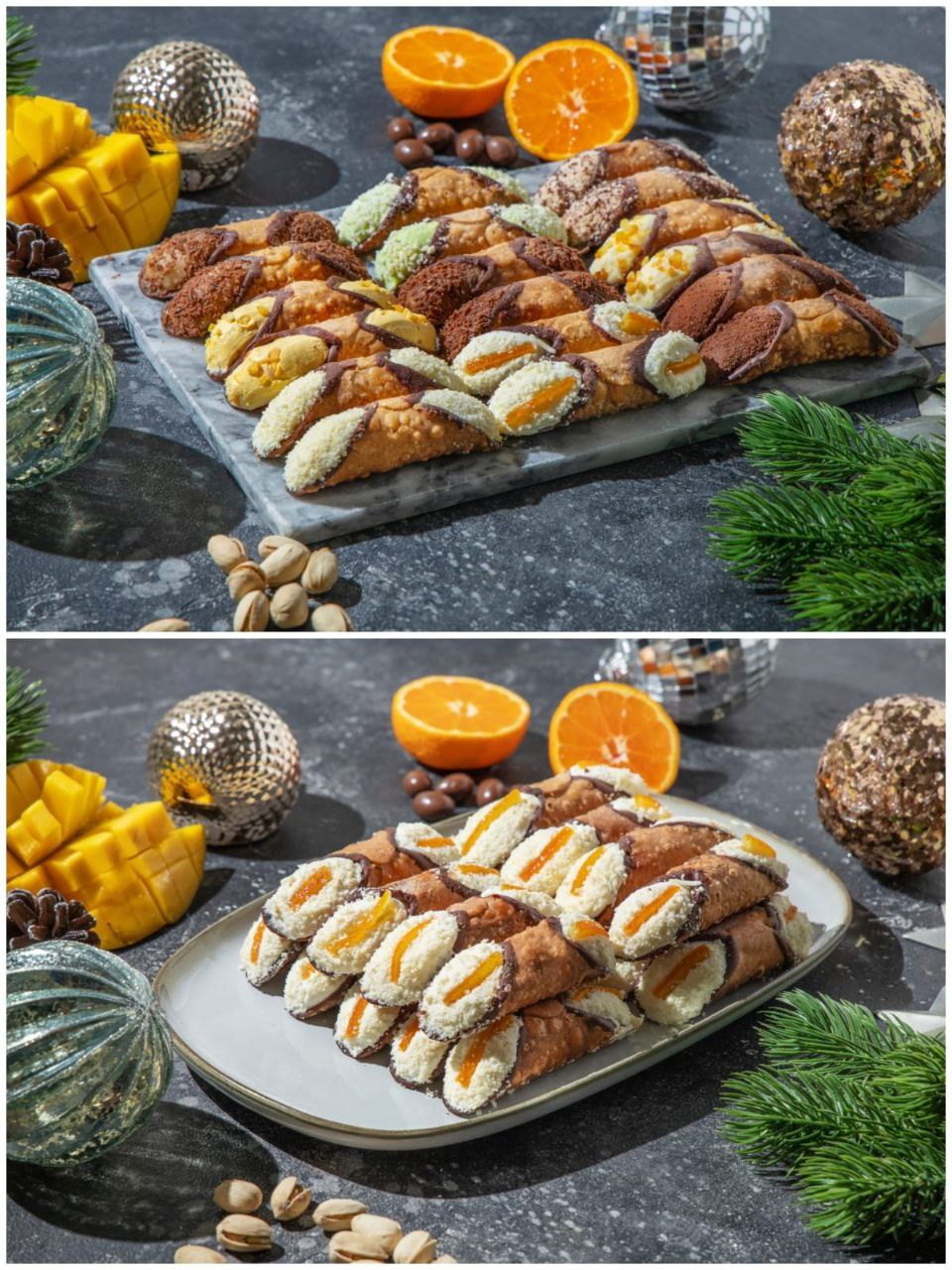 Канноли. еда