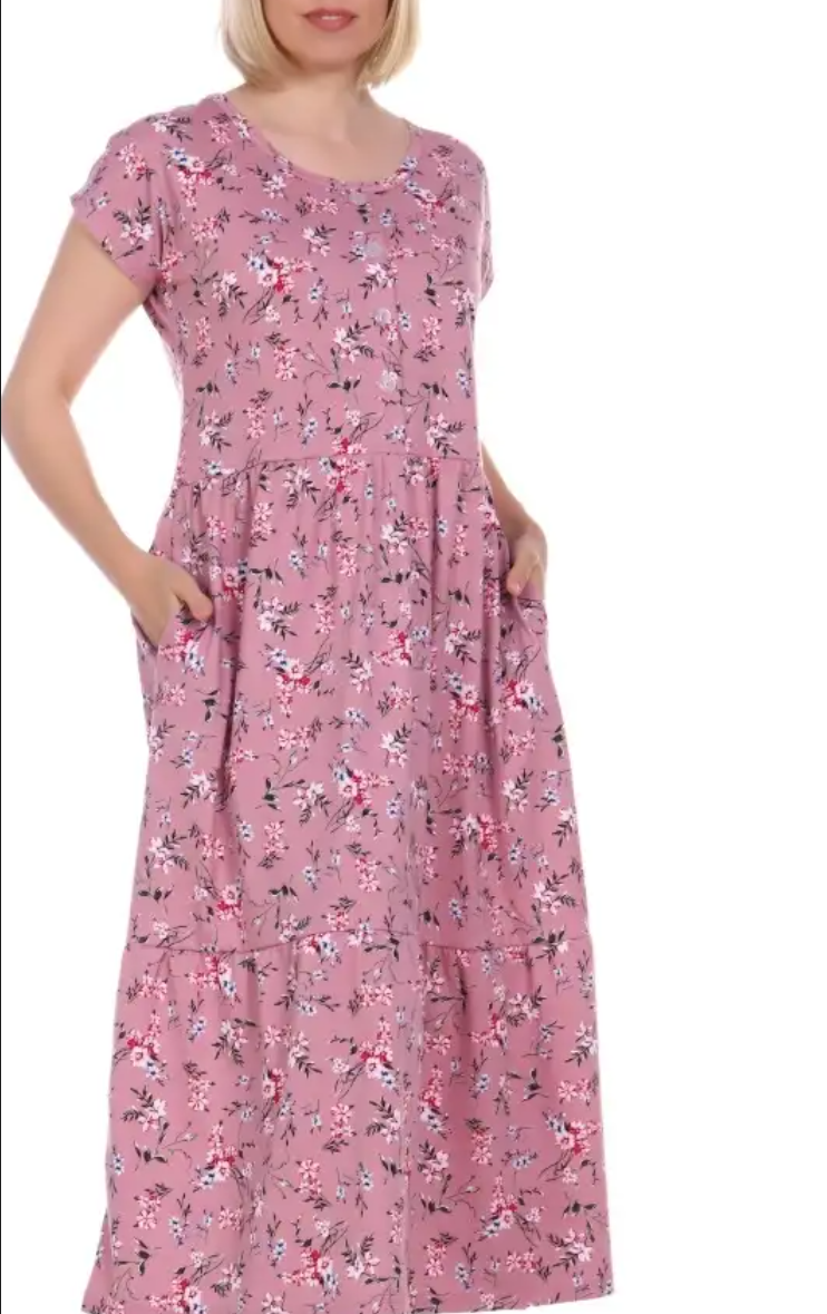 Платье р.58 хлопок. 